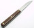 Great Eastern Cutlery 1095 Carbon Fixed Blade Slicing Knife Rustic Burlap K32CAR W/Tube