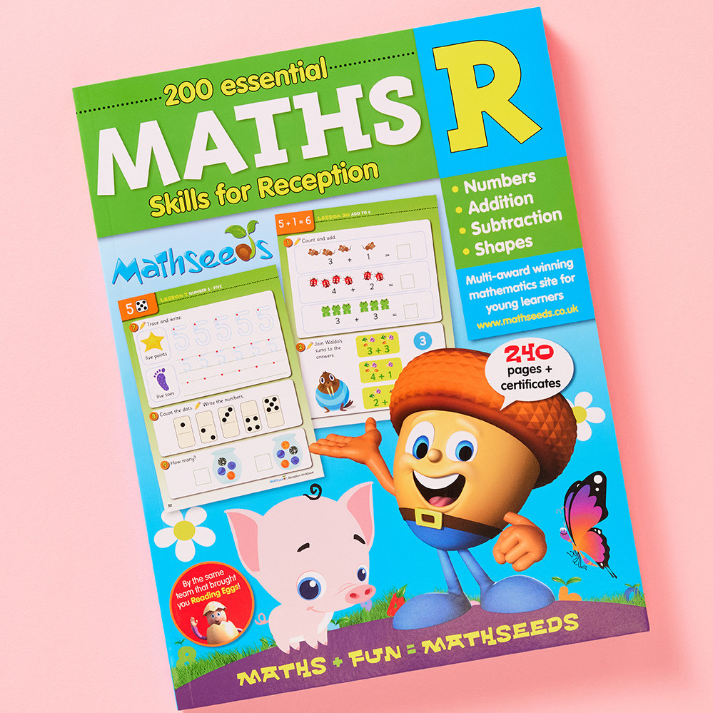 Reception Maths Workbook – 200 Essential Maths Skills in Reception ...