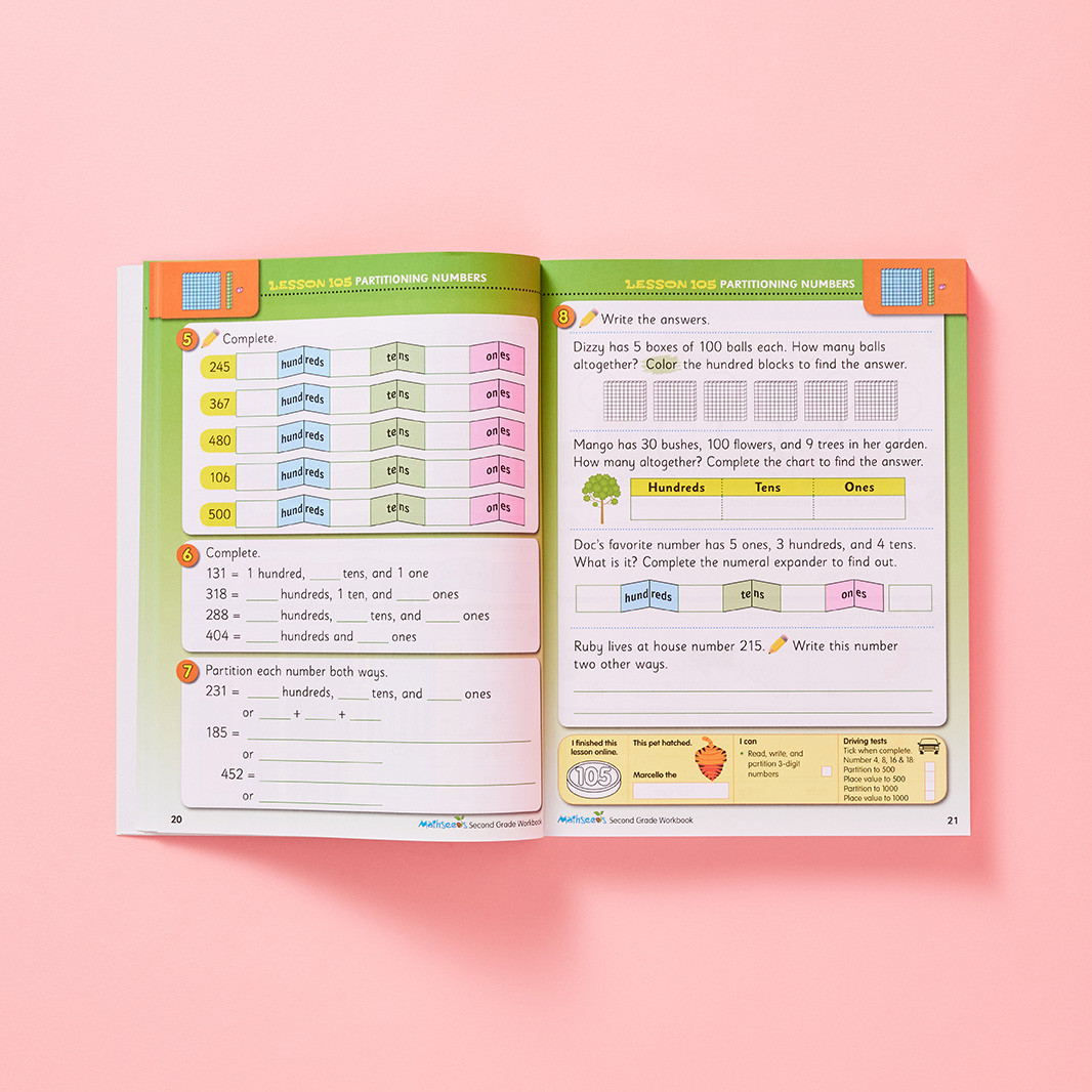 Reading & Math Essential Skills for Second Grade Bundle in (Blake ...