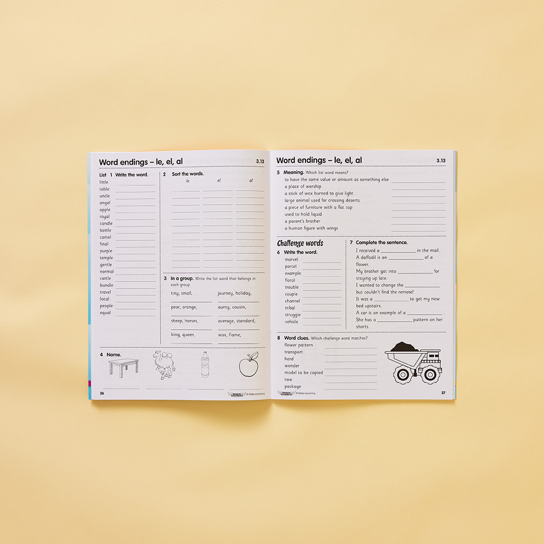 Year 3 Spelling Workbook – Spelling Practice Worksheets in Year 3 ...