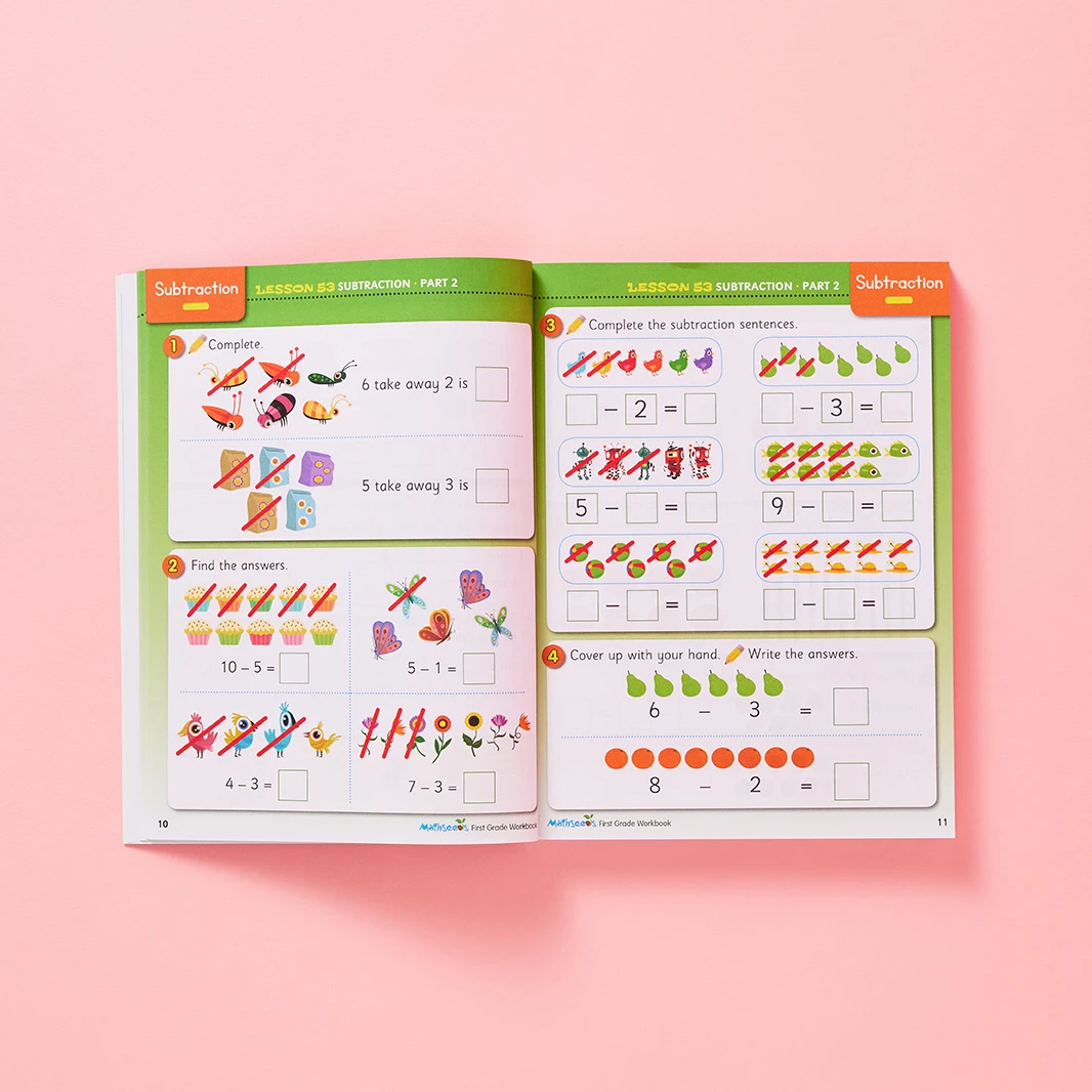 Reading & Math Essential Skills for First Grade Bundle in (Blake ...
