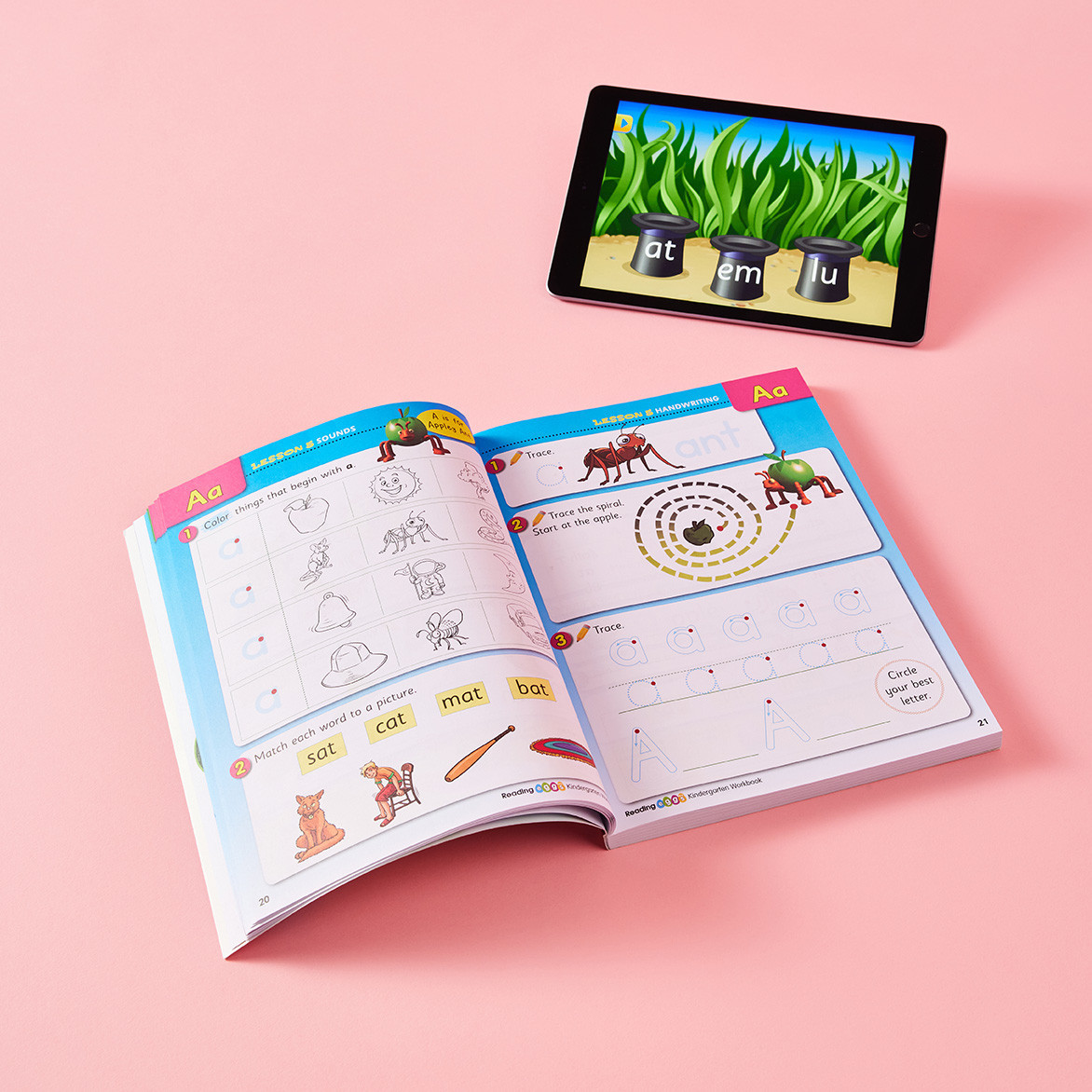 240 reading skills for kindergarten.