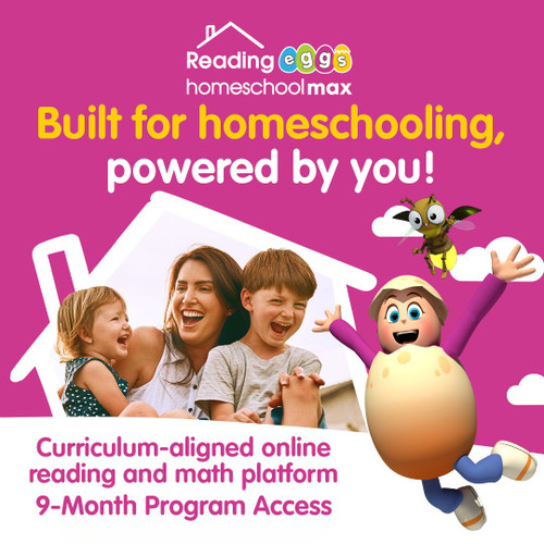 9-Month Program Access to Reading Eggs Homeschool Max