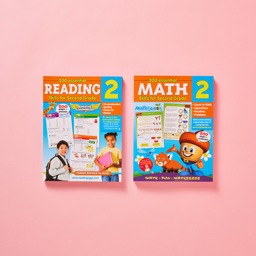 Reading & Math Essential Skills - Second Grade Bundle