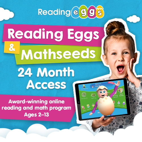 24-Month Program Access to ABC Reading Eggs & ABC Mathseeds