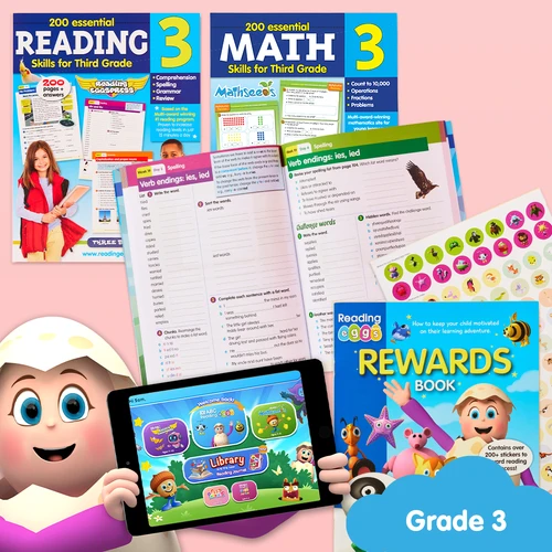 Grade 3 Curriculum Package – Reading and Math