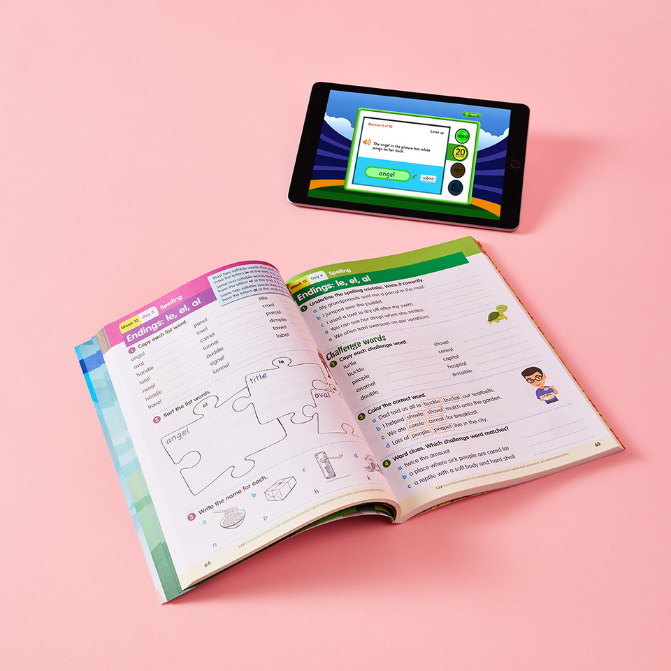 Reading & Math Essential Skills for Second Grade Bundle in (Blake ...