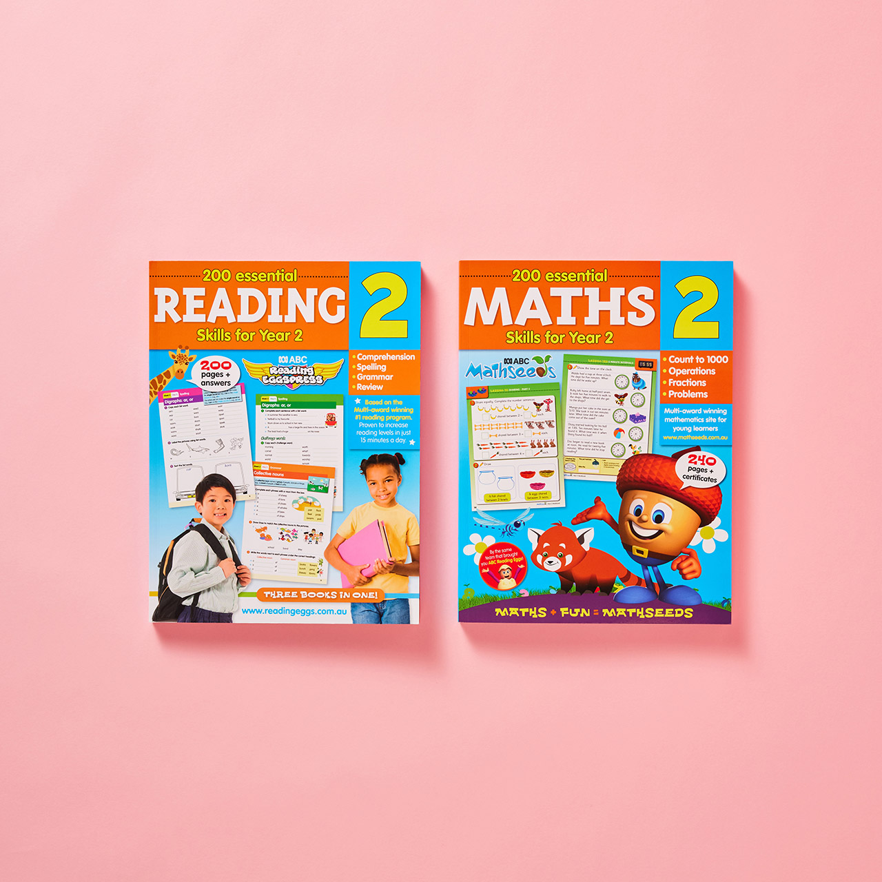 Reading & Maths Essential Skills for Year 2 Bundle