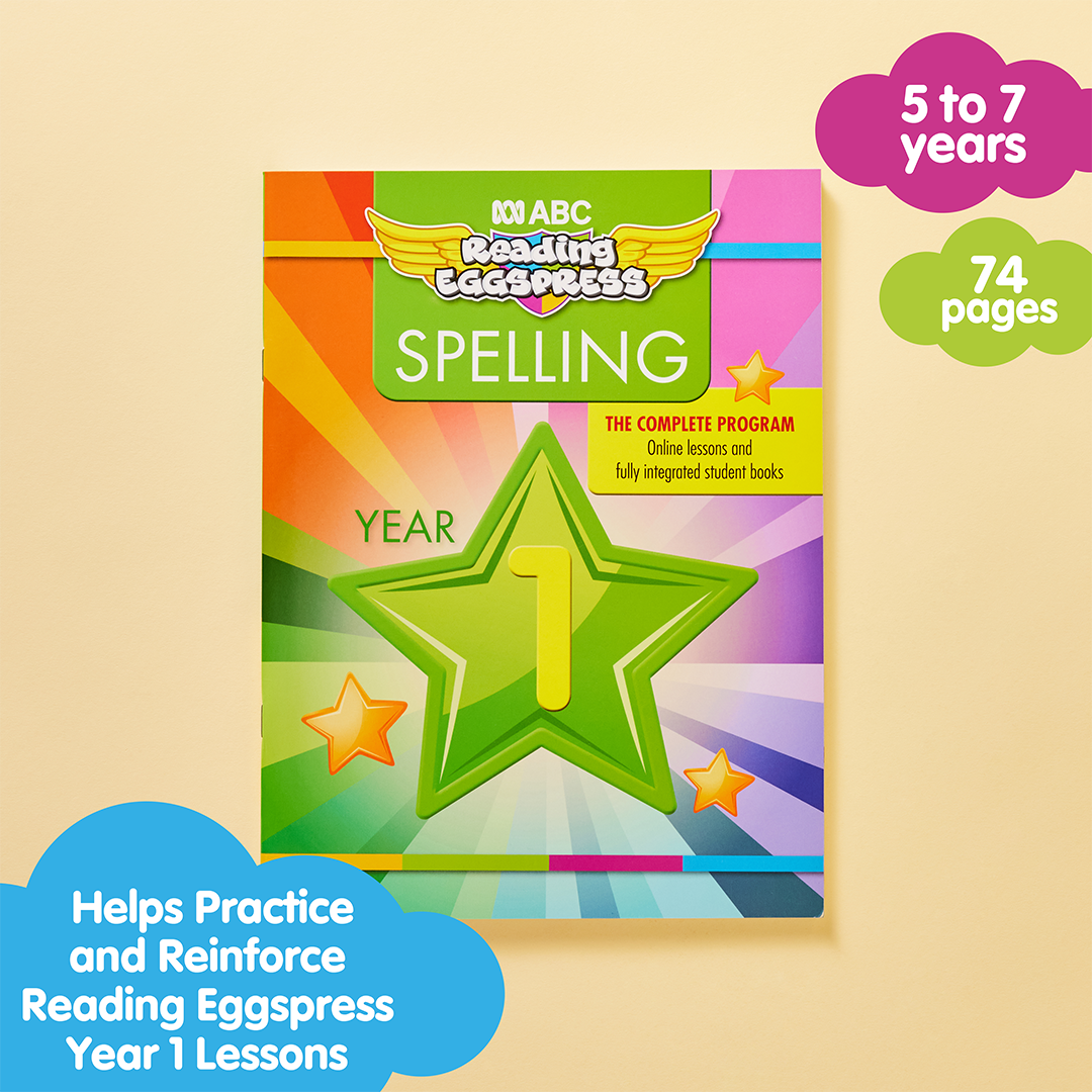 Spelling Workbook for Year 1 – Spelling Practice Worksheets