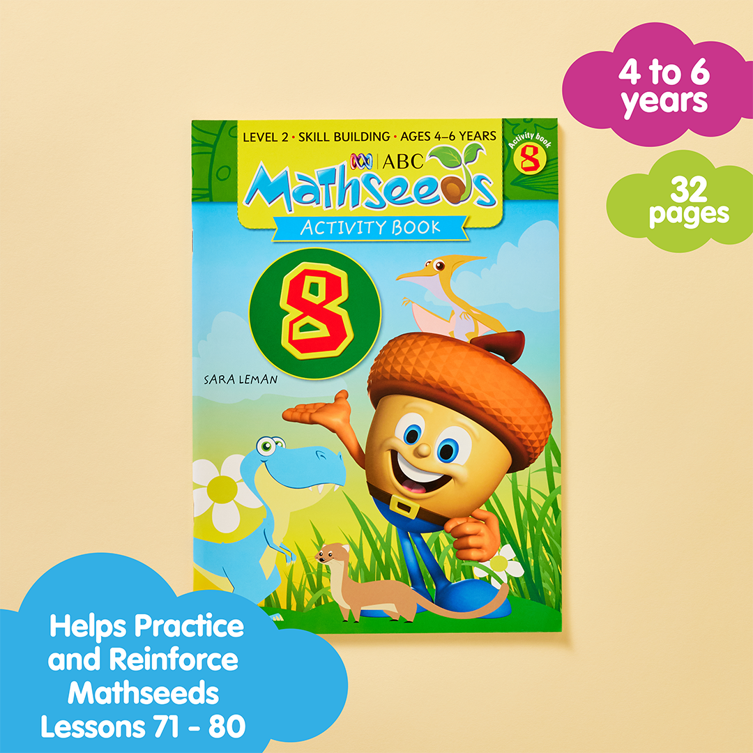 Maths Activity Book 8 (Ages 4–6)
