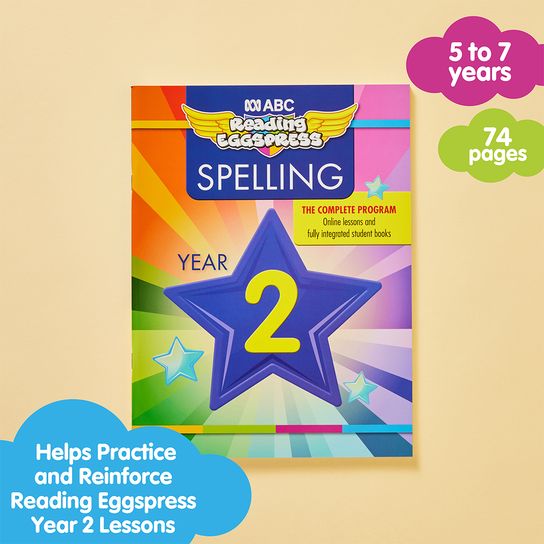 Spelling Workbook for Year 2 – Spelling Practice Worksheets