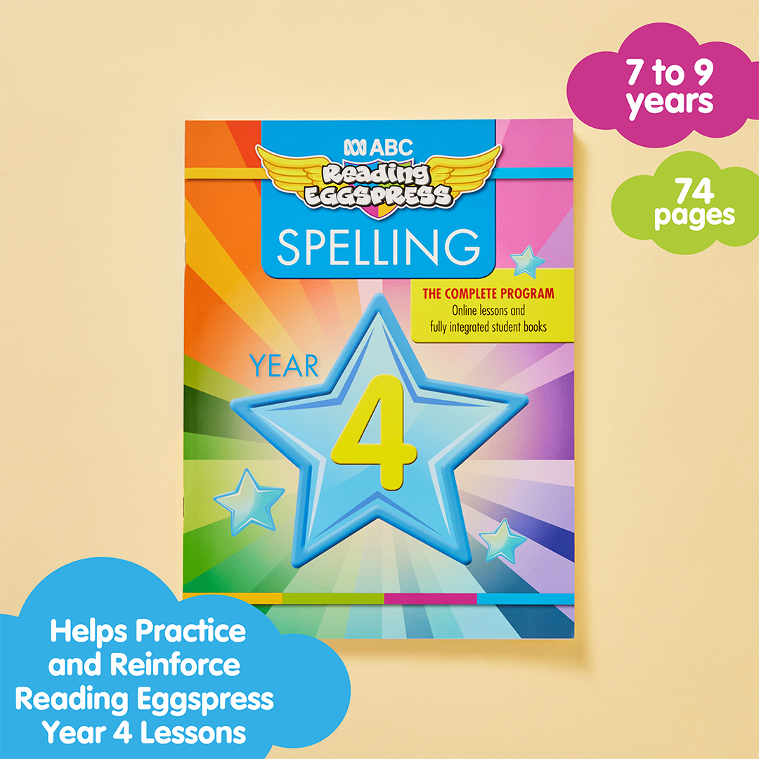 Spelling Workbook for Year 4 – Spelling Practice Worksheets