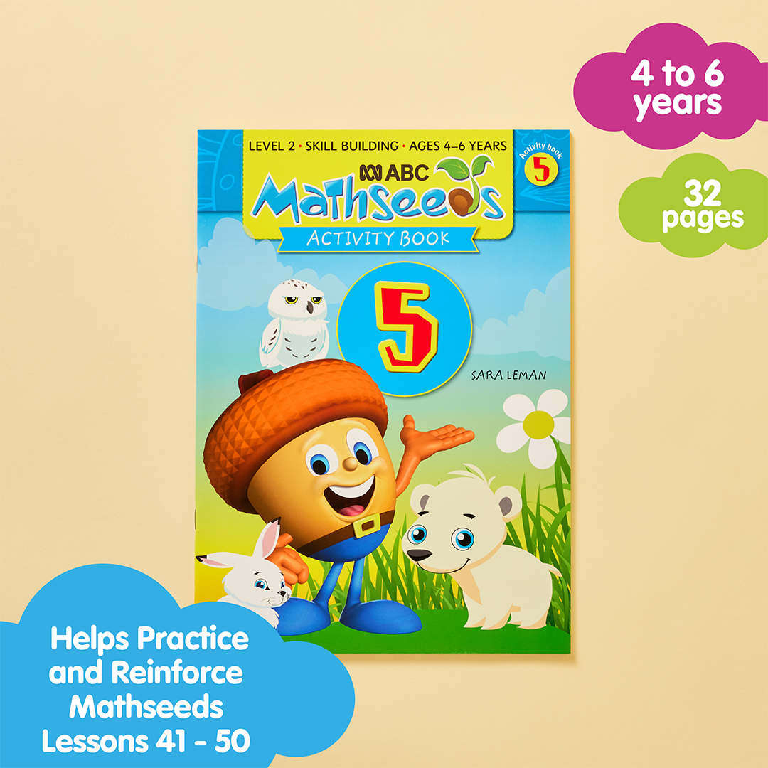 Maths Activity Book 5 (Ages 4–6)