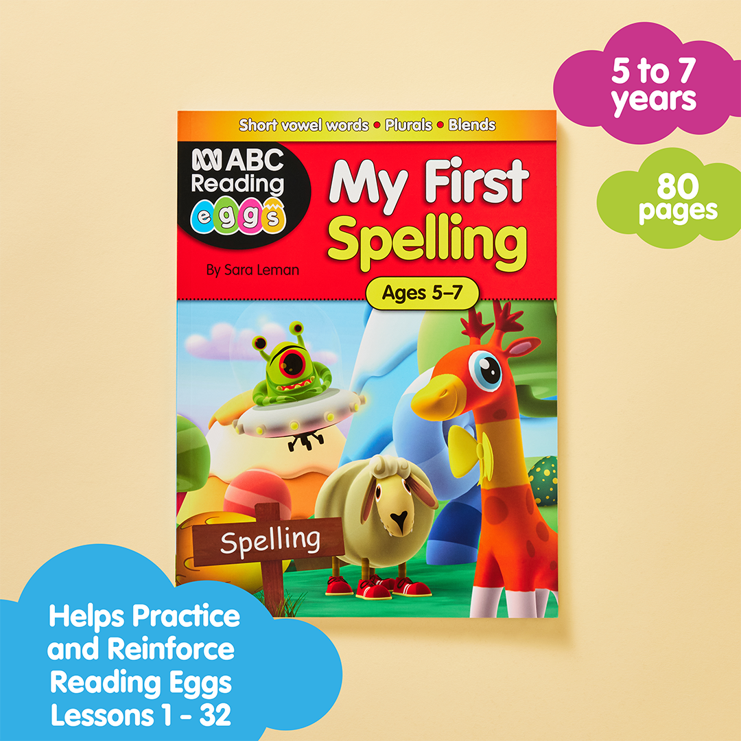 My First Spelling Activity Book (Ages 5–7)