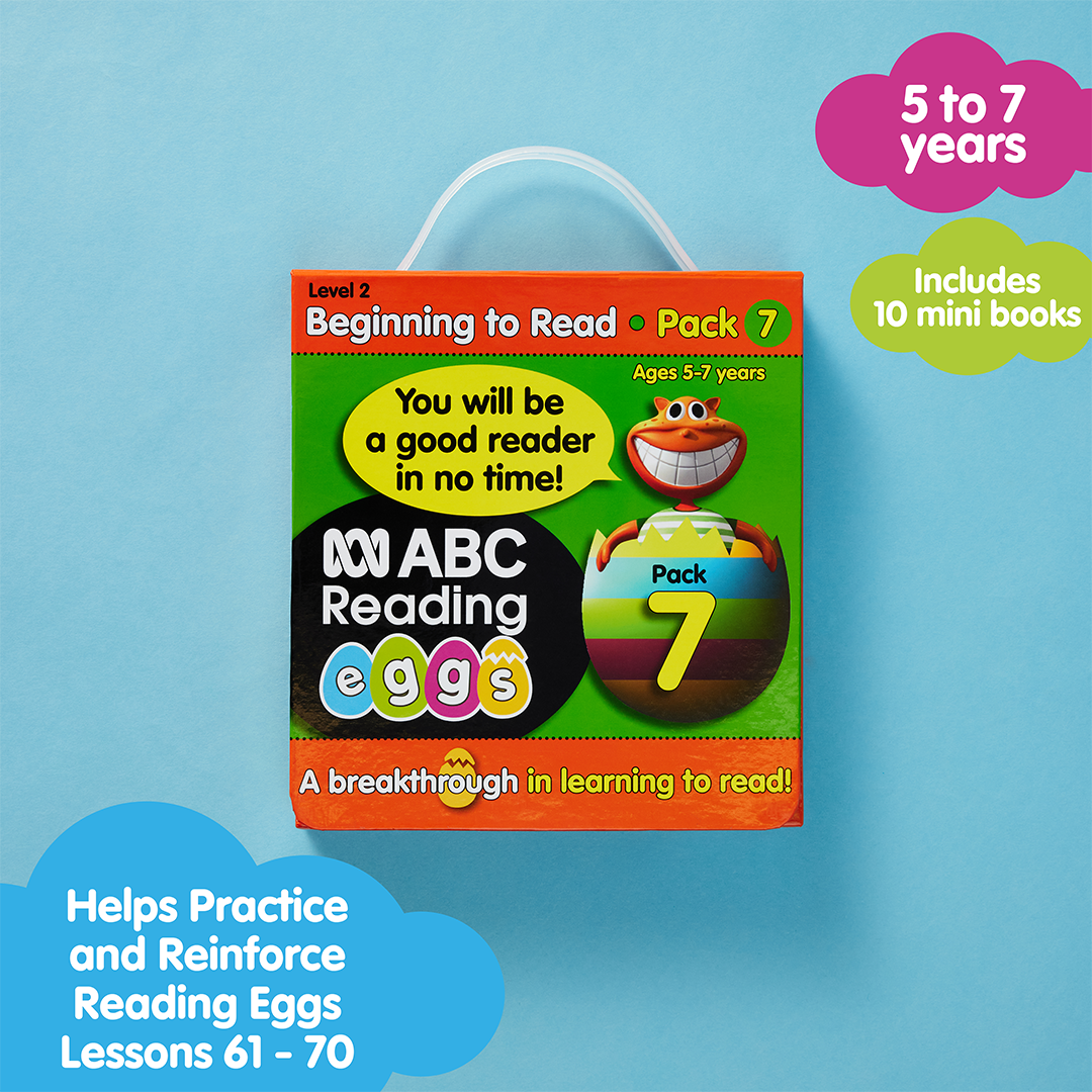 Beginning to Read Mini Books – Pack 7 (Ages 5–7)