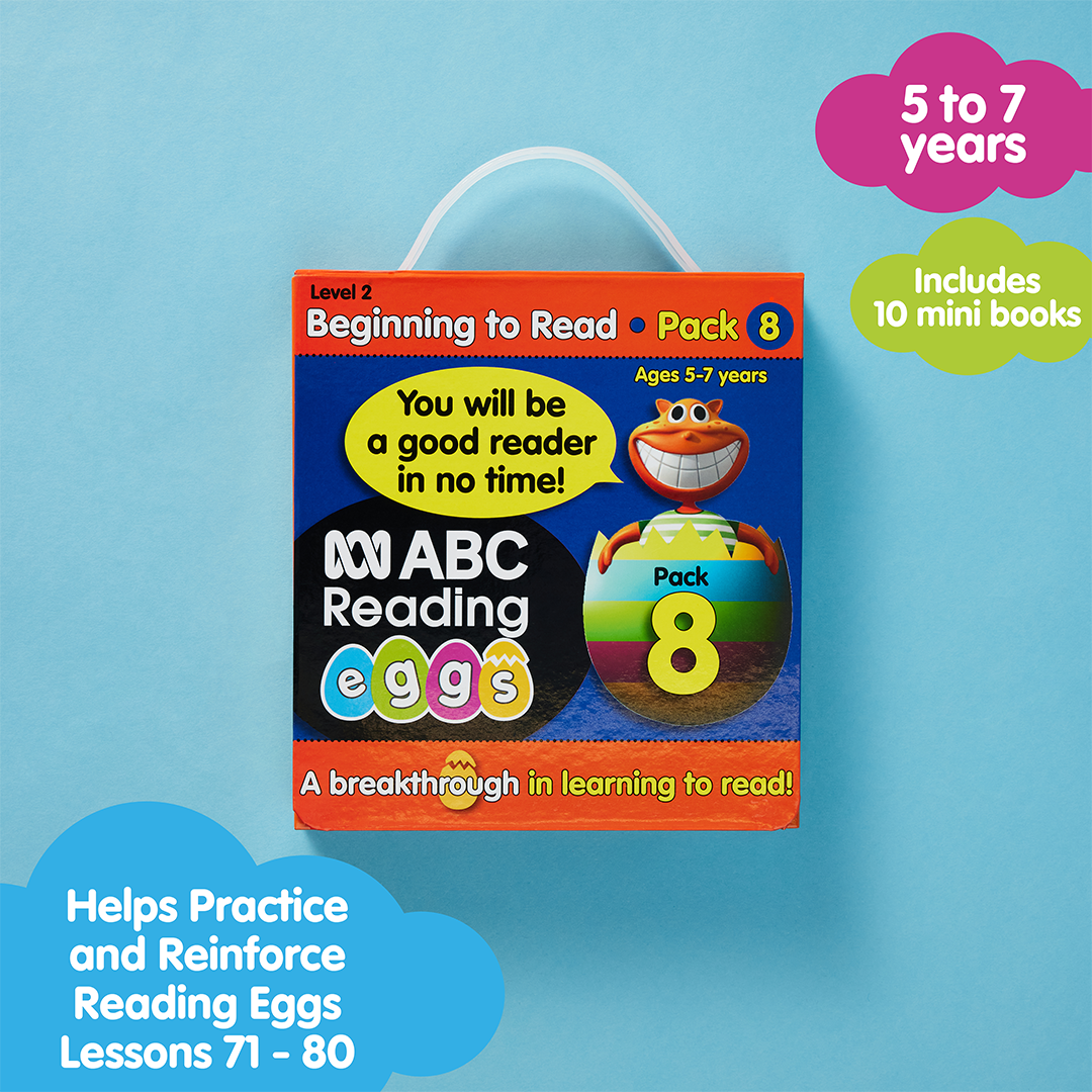 Beginning to Read Mini Books – Pack 8 (Ages 5–7)
