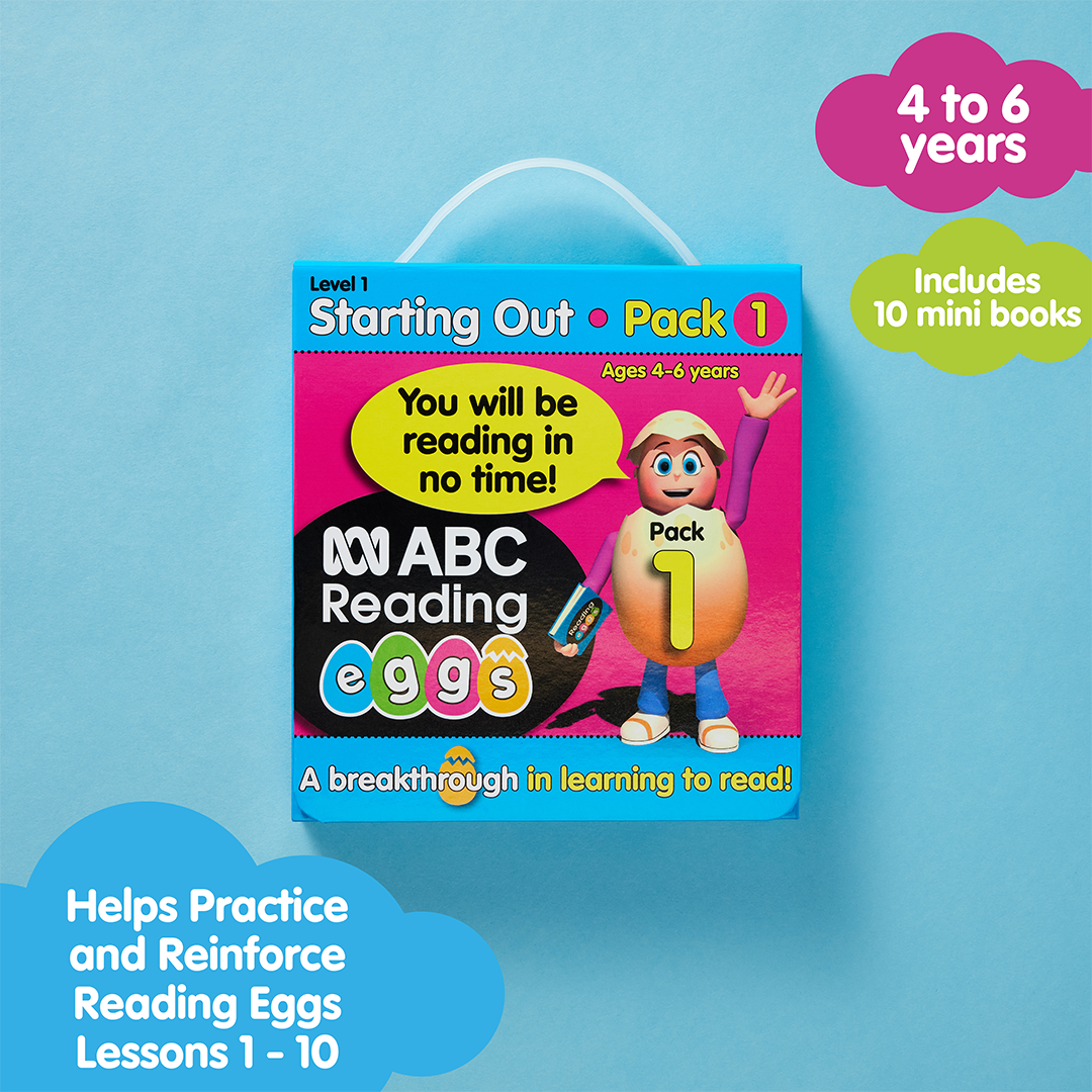 Starting Out Reading Mini Books – Pack 1 (Ages 4–6)
