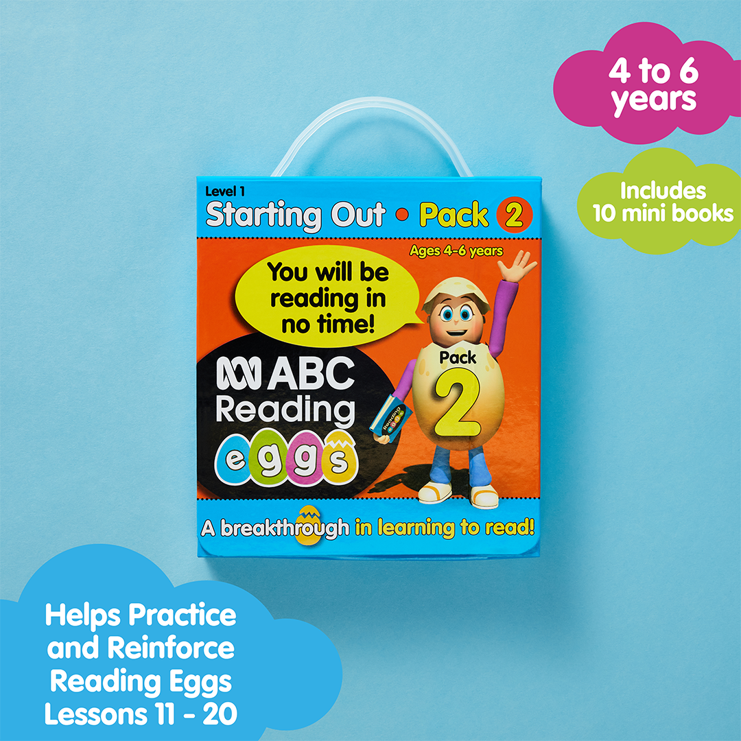 Starting Out Reading Mini Books – Pack 2 (Ages 4–6)