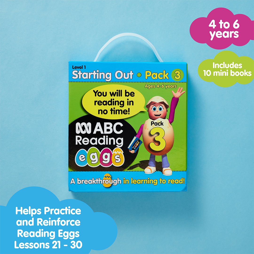Starting Out Reading Mini Books – Pack 3 (Ages 4–6)