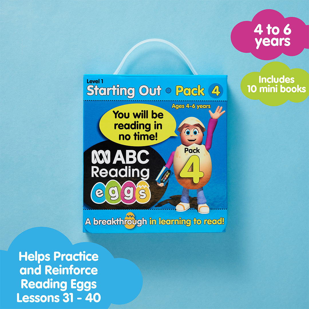 Starting Out Reading Mini Books – Pack 4 (Ages 4–6)