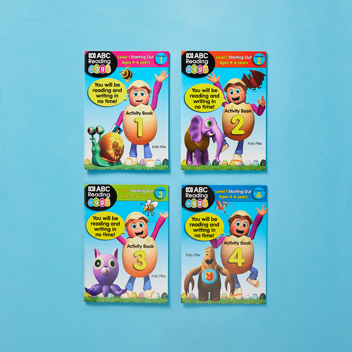 Starting Out Activity Book Bundle – 4 Books (Ages 4–6)
