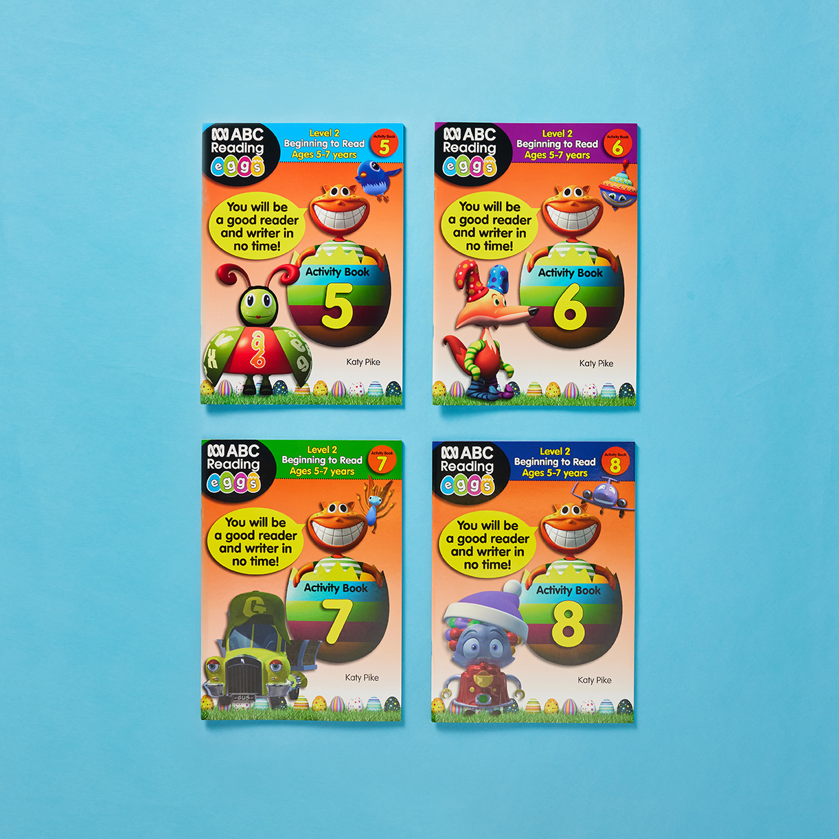 Beginning to Read Activity Book Bundle – 4 Books (Ages 5–7)