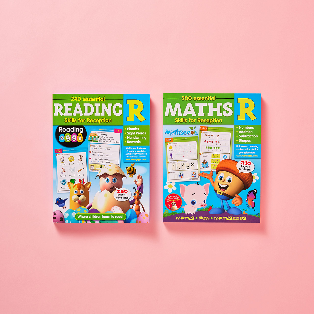 Reading & Maths Essential Skills for Reception Bundle