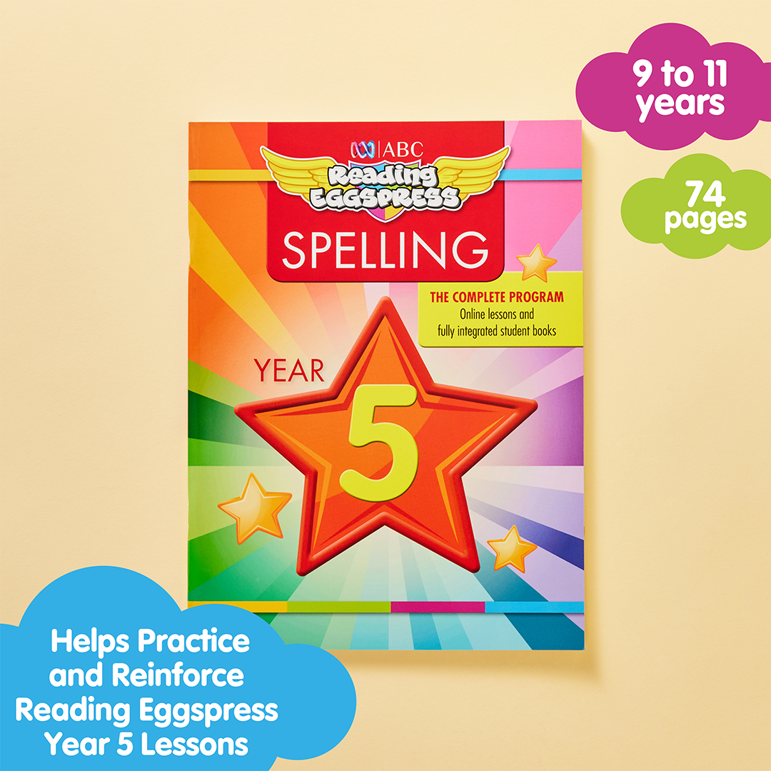 Spelling Workbook for Year 5 – Spelling Practice Worksheets