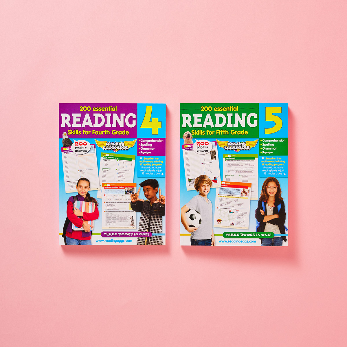 Essential Skills Reading Family Bundle Grade 4 & Grade 5