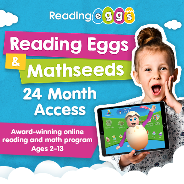 24-month Program Access to Reading Eggs and Mathseeds