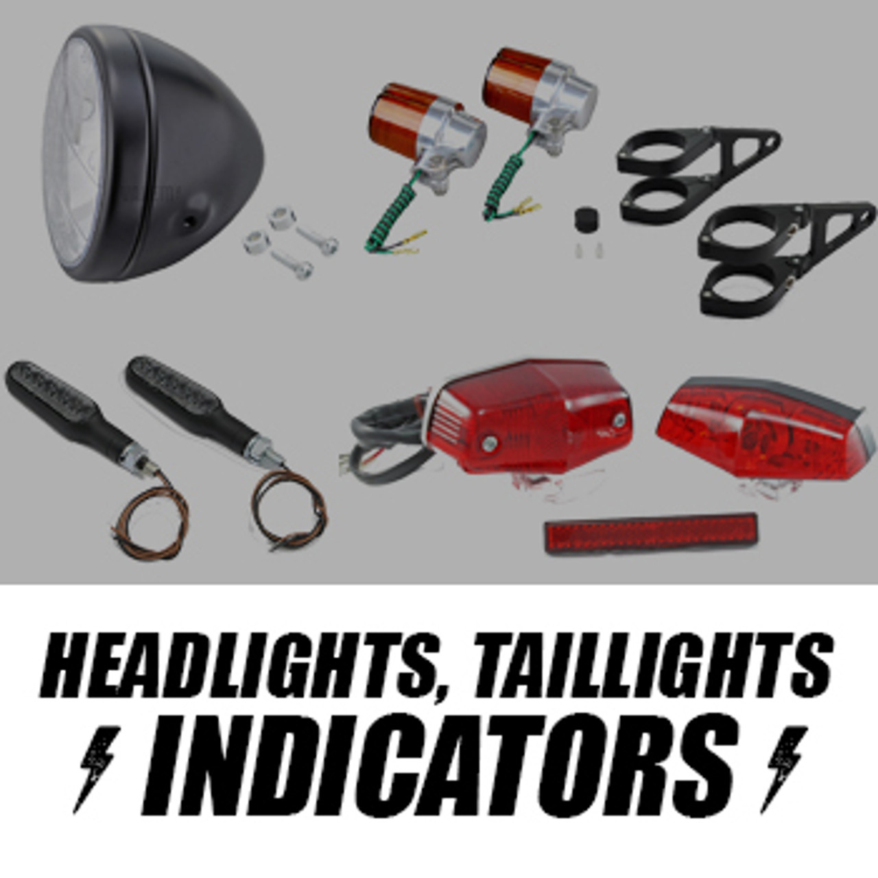 Headlights, Taillights & Indicators