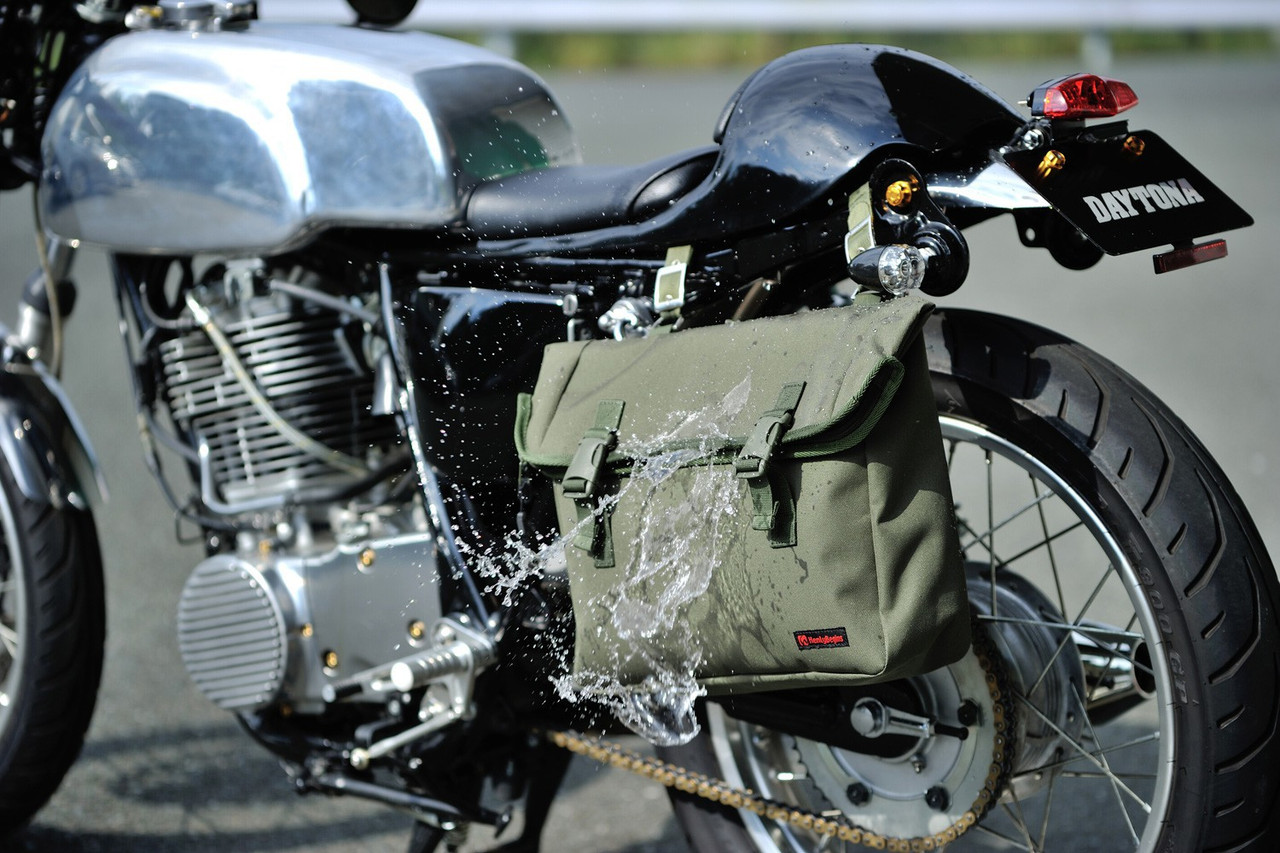 DAYTONA SADDLE / PANNIER BAG SUPPORT, CHOMED, LHS, 78734