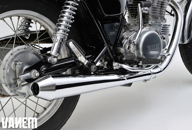 GOODS グッズ テーパーコーンマフラー sr400 TAPERED CONE 楽天市場