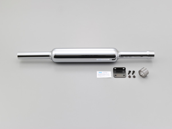 DAYTONA SR400/500 (78~08) CHROMED CABTON STYLE MUFFLER 95126