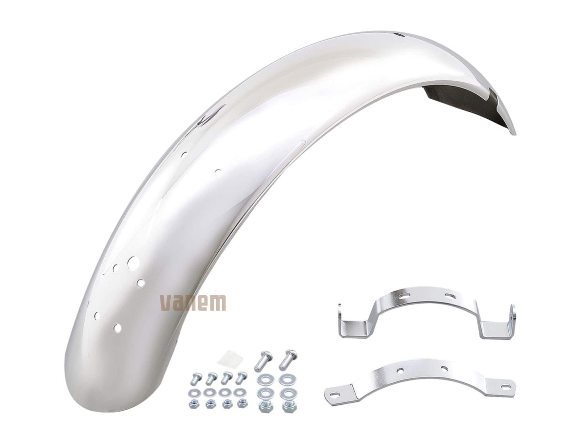 DAYTONA SR400/500 STAINLESS EXTRA SHORT REAR FENDER, 45219