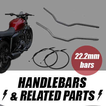 GB350 22.2mm Bars, Bolt & Universal