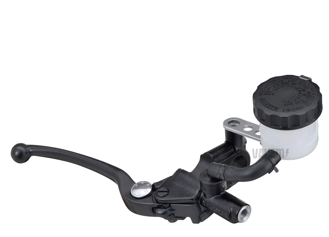 DAYTONA/NISSIN BRAKE MASTER CYLINDER, 14mm, BLACK / BLACK, 61759