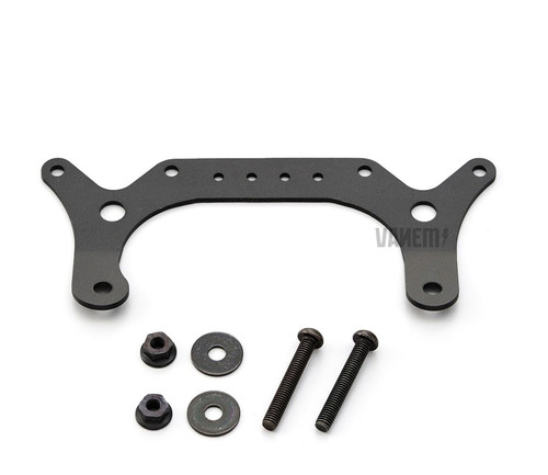 DAYTONA SR400/500 DUAL GAUGE BRACKET, MATT BLACK, 97011
