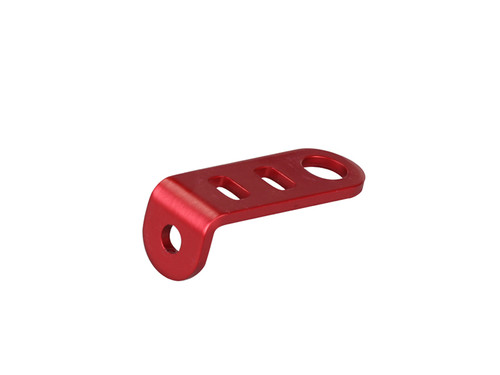 POSH NISSIN RS TYPE M/C TANK BRACKET, ANO RED, 500073-02