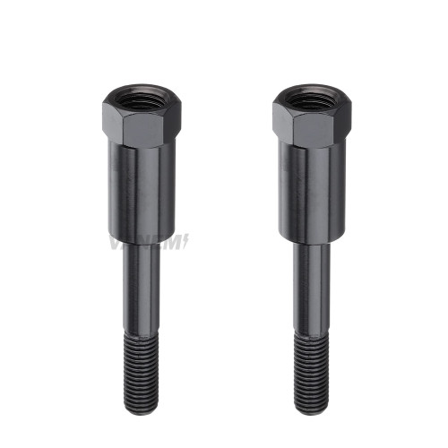 HARLEY DAVIDSON MIRROR THREAD ADAPTERS, BLACK, 2PC SET, 99901