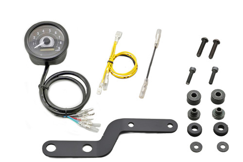 46246, DAYTONA, HONDA GB350C BLACK VELONAΦ60 9000RPM TACHOMETER KIT 46246, DAYTONA, HONDA GB350C BLACK VELONAΦ60 9000RPM TACHOMETER KIT