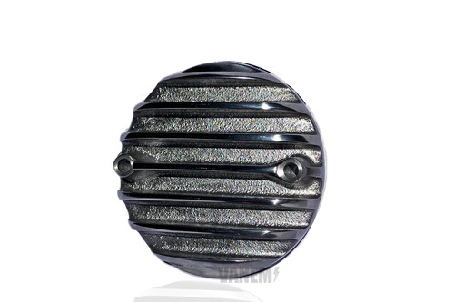 FORK CO. Ltd HARLEY, 7 FIN "POINTS COVER", POLISHED, 1101-01