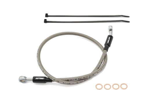 SR400 {00~8} SR400FI (10-21) HIGH-SPEC BRAKE LINE, "SHORT" FOR CLIP ON BAR USE, DOT MARKED, 93607