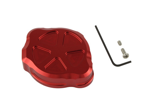 Z900RS (21~25) CNC MACHINED RADIATOR CAP, RED, 132315-02