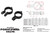 POSH FAITH 090239-06 MACHINED INDICATOR CLAMPS, 39MM, BLACK, (2PC SET) POSH FAITH 090239-06 MACHINED INDICATOR CLAMPS, 39MM, BLACK, (2PC SET)
