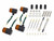 W650/W400 (04~) “71 STYLE” INDICATOR KIT, BLK/ORANGE, 016191-56