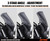HONDA GB350 "BLAST BARRIER SET", SMOKED, W/STAYS, 26374 HONDA GB350 "BLAST BARRIER SET", SMOKED, W/STAYS, 26374