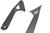 DAYTONA, HONDA GB350C VISOR "FITTING STAY SET", STEEL, 46262