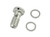POSH MACHINED ALLOY "BANJO BOLT", SINGLE, M10 X P1.25, P.N, 550017-03