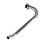 Yamaha SR400, SR500, 78-08 STAINLESS HEADER, "SIDE PIPE", 42.7mm, G4-00158